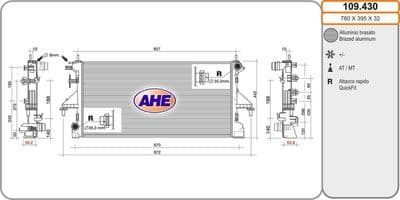 Radiateur, refroidissement du moteur