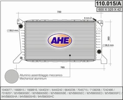 Radiateur, refroidissement du moteur