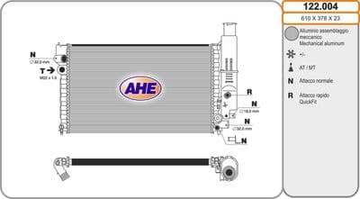 Radiateur, refroidissement du moteur