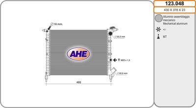Radiateur, refroidissement du moteur