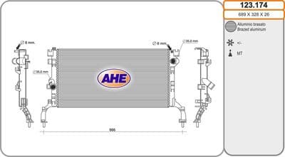 Radiateur, refroidissement du moteur