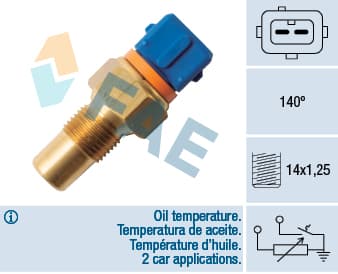 Sonde température d'eau