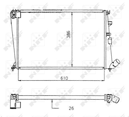 Radiateur de refroidissement