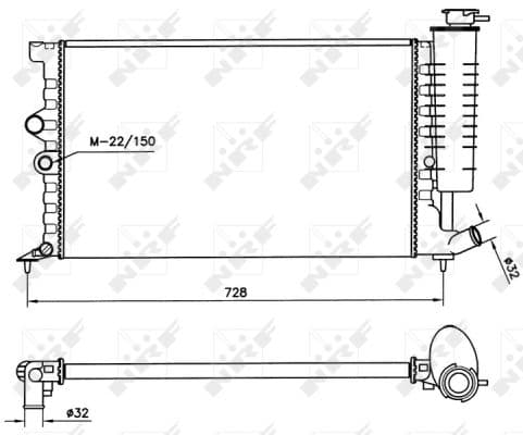 Radiateur de refroidissement