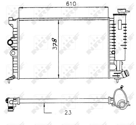 Radiateur de refroidissement