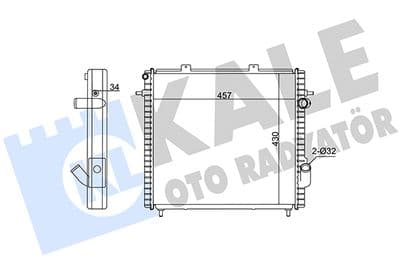 Radiateur, refroidissement du moteur