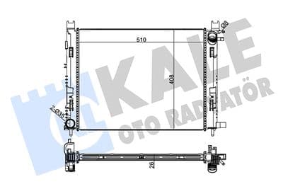 Radiateur, refroidissement du moteur