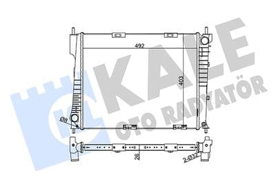 Radiateur, refroidissement du moteur