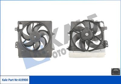 Ventilateur, refroidissement du moteur