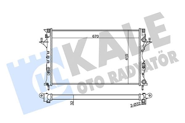 Radiateur de refroidissement