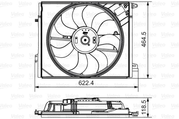 Ventilateur de radiateur