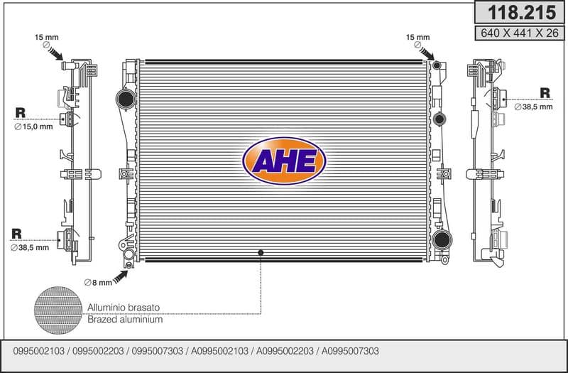 Radiateur, refroidissement du moteur