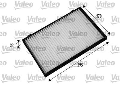 Filtre, air de l'habitacle VALEO ESSENTIAL