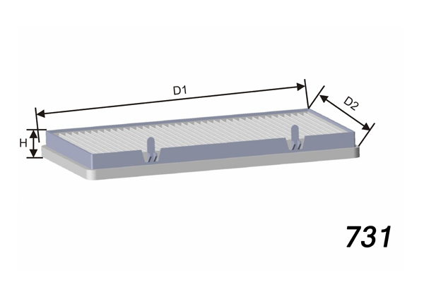 Filtre d'habitacle