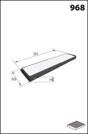 Filtre d'habitacle