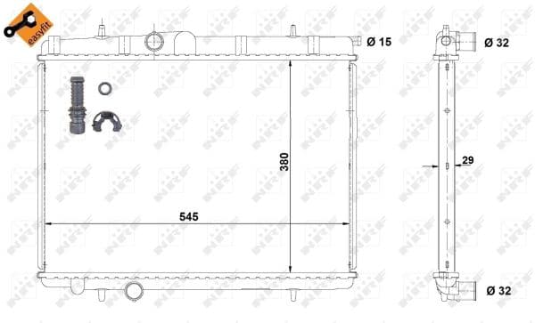 Radiateur de refroidissement