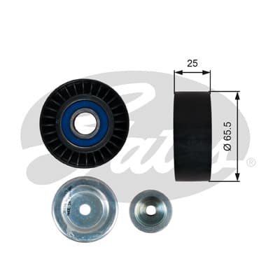 Galet enrouleur accessoires