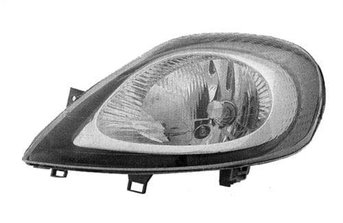 Optiques et phares avant