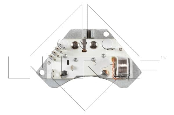 Resistance moteur de ventilateur de chauffage
